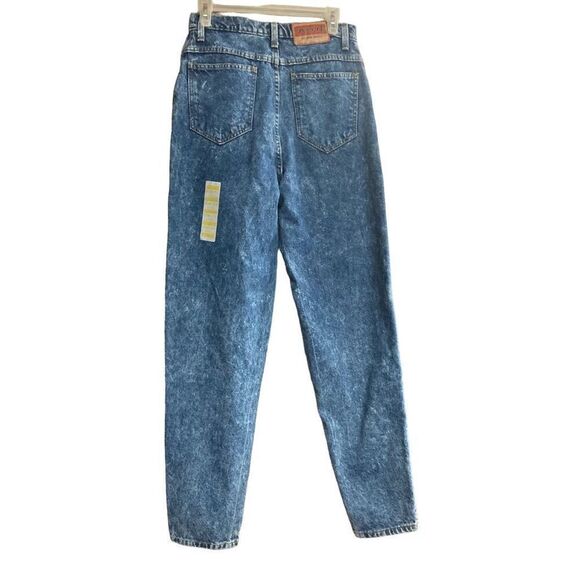 SASSON Modern Basics Women’s Distressed Relaxed Fit Jeans Size 12 Blue Mom style - Picture 1 of 7